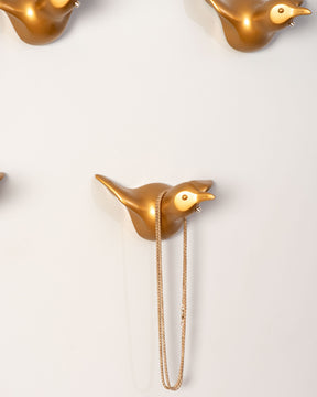 Flying Bird Wall Hooks - Set of 5 - The Decor Kart 