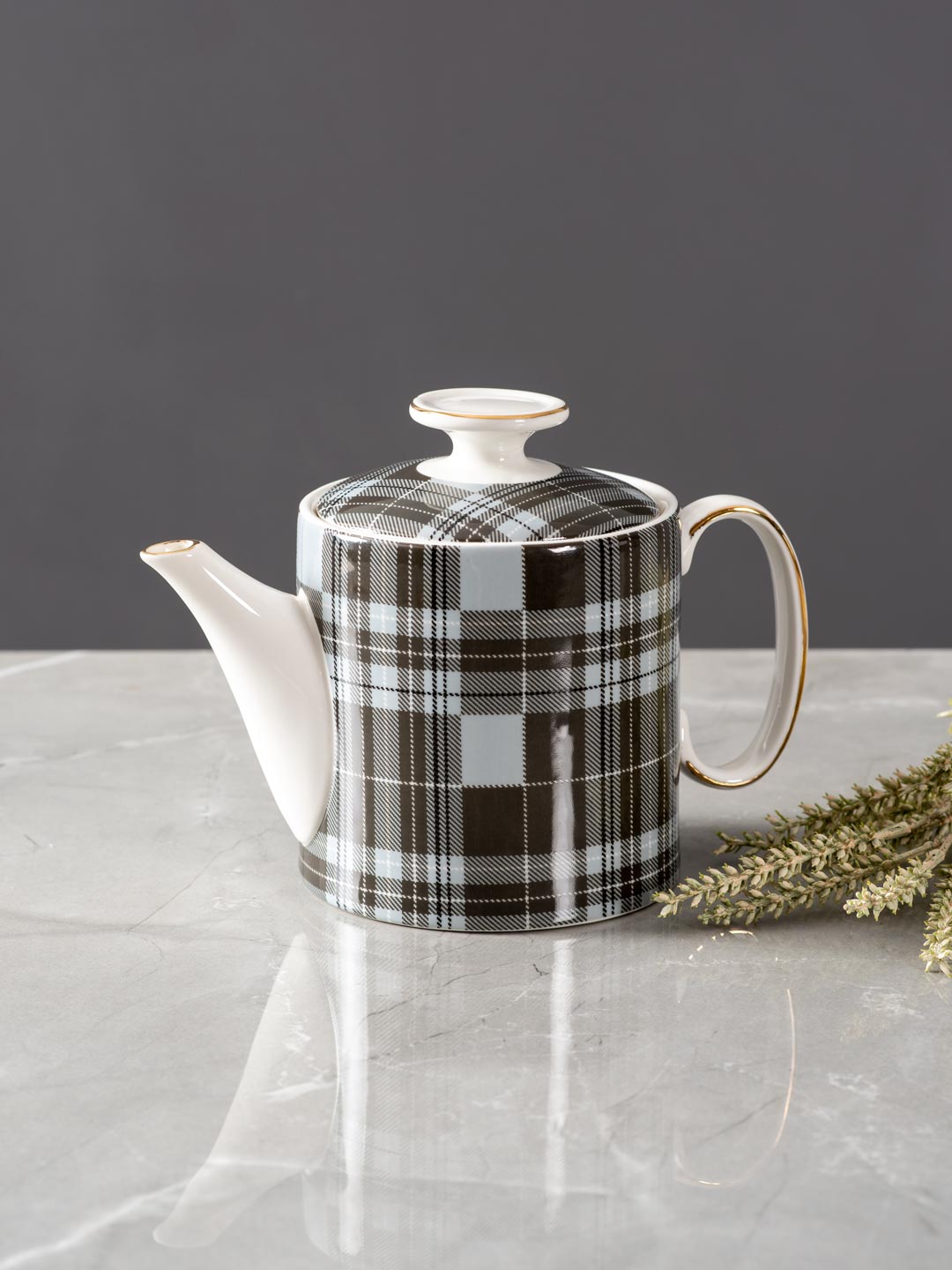 Flanel Kettle - Grey - The Decor Kart 