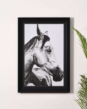 'Equine' Sandblast Framed Wall Art - The Decor Kart 