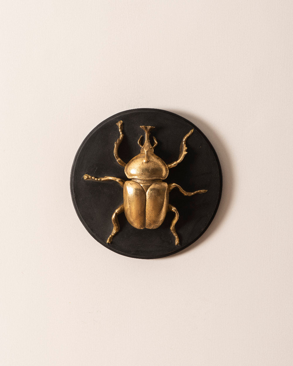 Gold Beetle Wall Accent - Large - The Decor Kart 