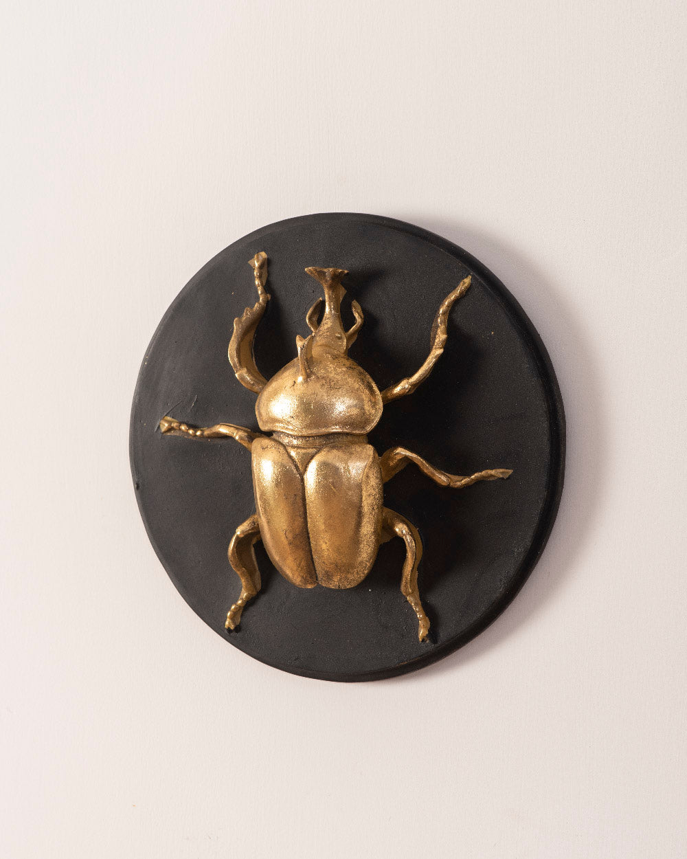 Gold Beetle Wall Accent - Large - The Decor Kart 