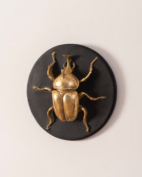 Gold Beetle Wall Accent - Large - The Decor Kart 