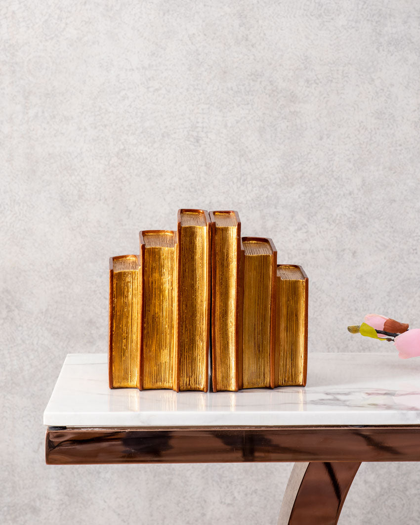 Vintage Books Bookend Set - The Decor Kart 