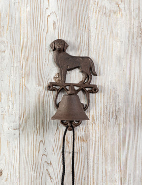 Loyal Friend - Cast Iron Wall Mounted Bell - The Decor Kart 