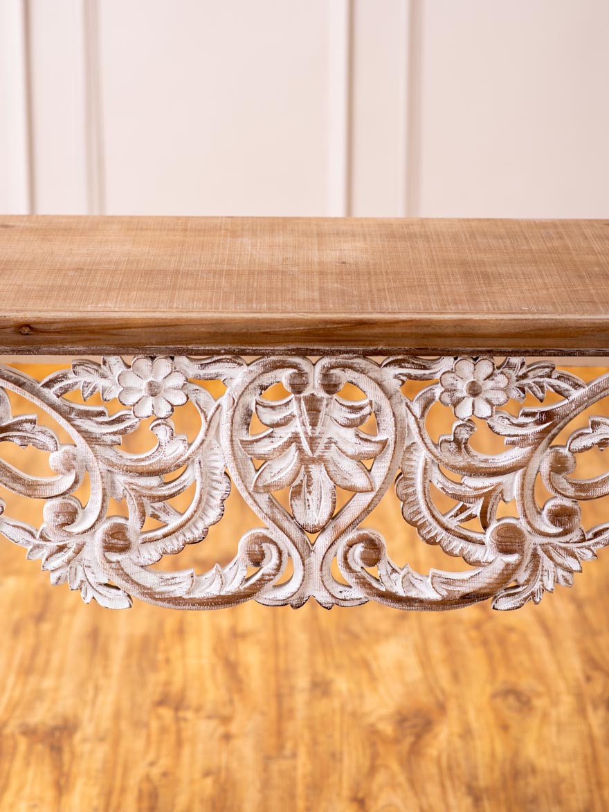 Acacia Distressed Finish Console - The Decor Kart