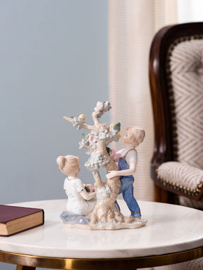 Childhood Dream - Fine Porcelain Figurine - The Decor Kart 