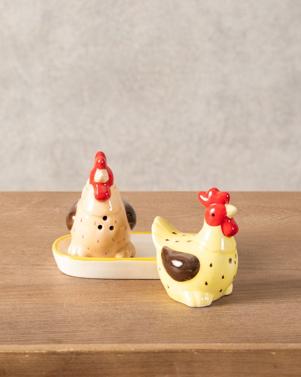 Rooster Salt & Pepper Shaker Set - The Decor Kart 