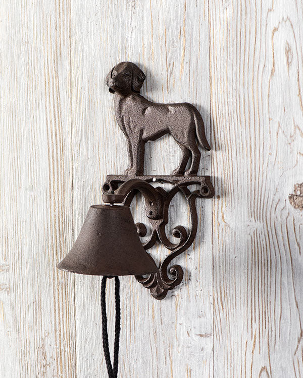 Loyal Friend - Cast Iron Wall Mounted Bell - The Decor Kart 