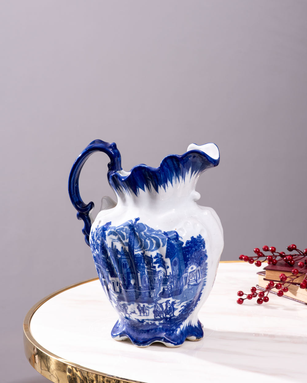 'The Estate' Vintage Ceramic Pitcher - The Decor Kart