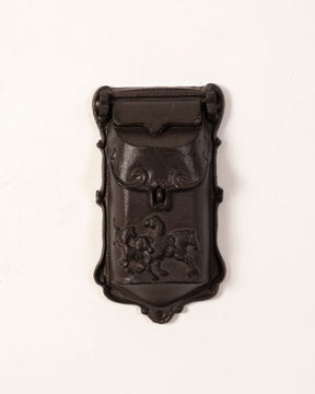The Equestrian - Wall Mounted Cast Iron Mailbox - The Decor Kart 