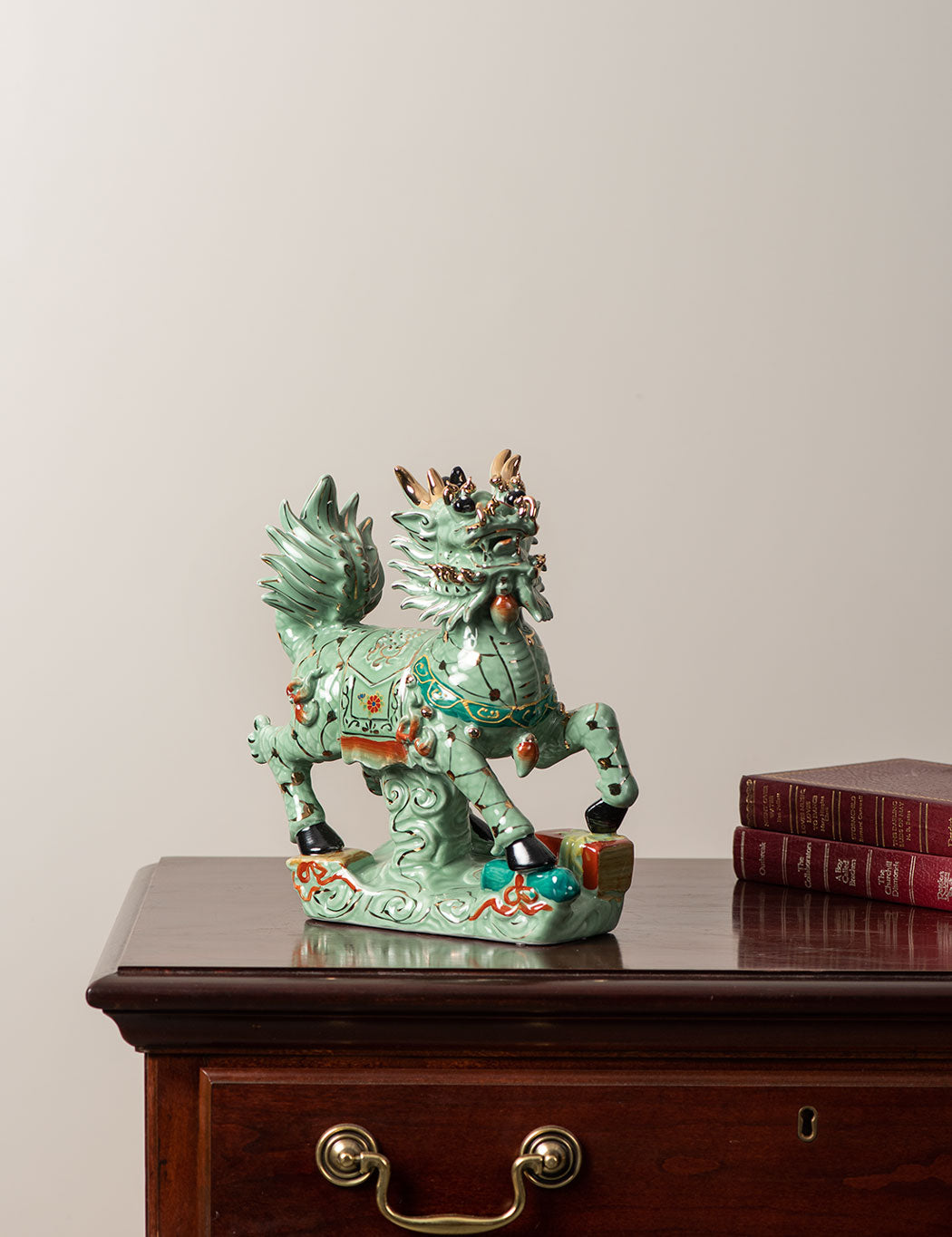 Fine Porcelain Chi Lin – Feng Shui Guardians - The Decor Kart