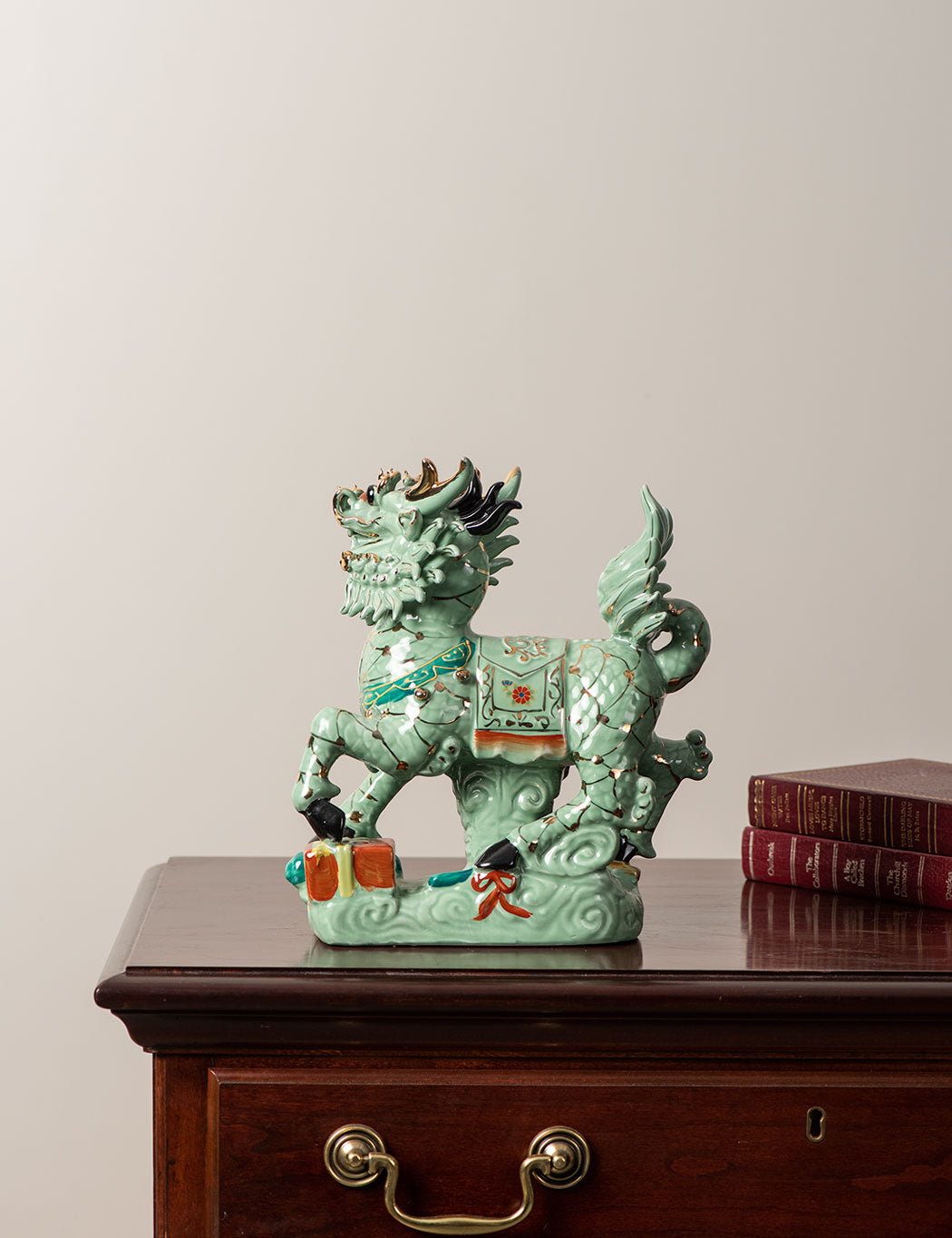 Fine Porcelain Chi Lin – Feng Shui Guardians - The Decor Kart