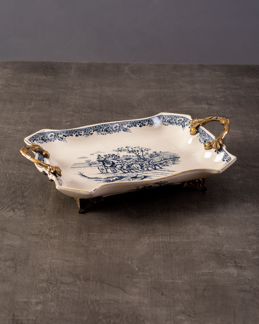 'Yorkshire' Victorian Ornamental Tray - The Decor Kart