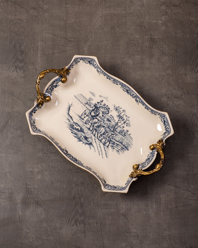 'Yorkshire' Victorian Ornamental Tray - The Decor Kart