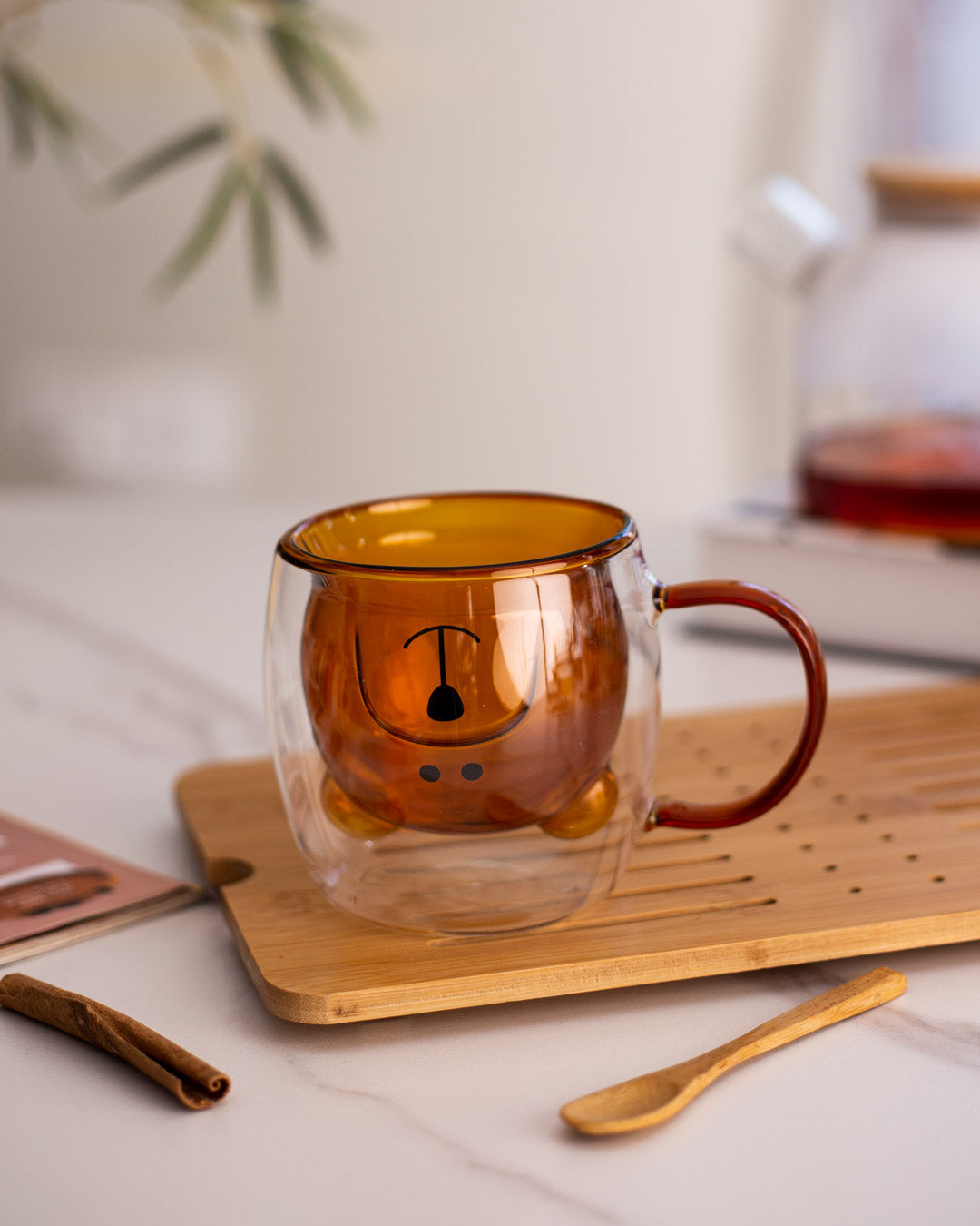 Double Wall Cute Bear Coffee mug