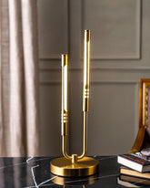 Marian 2 Light Table Lamp Gold