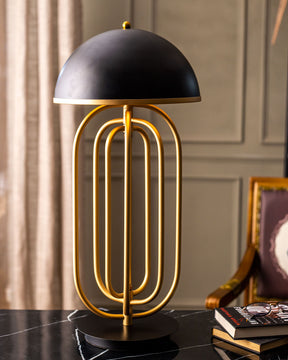 Masela Black & Gold Table Lamp
