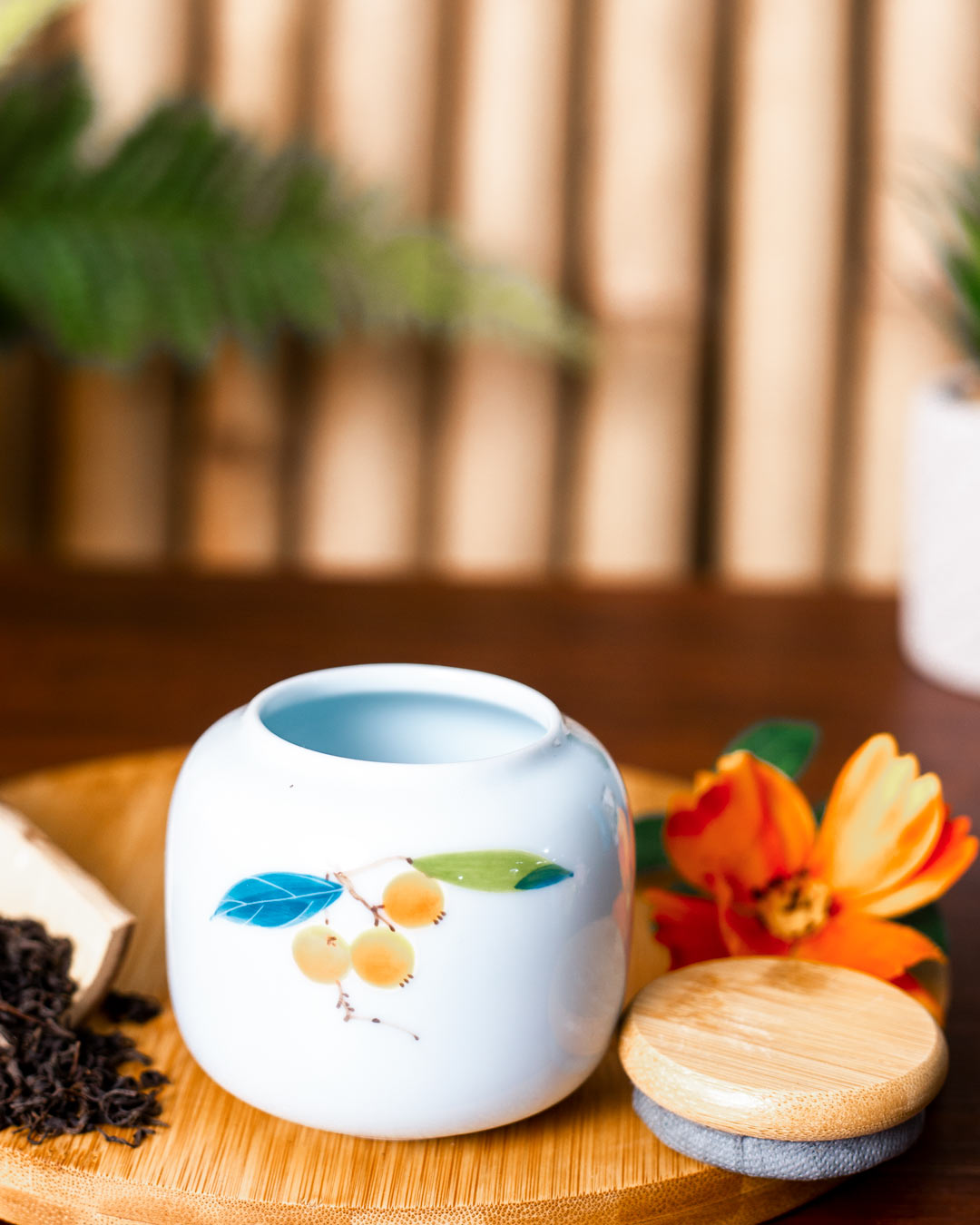 Oriental Decorative Tea Jar