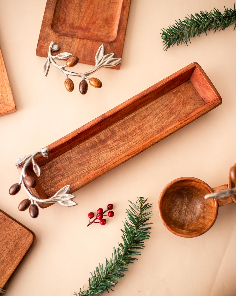 Olive Long Platter - The Decor Kart 