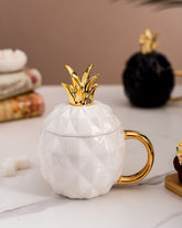 'Pineapple' Coffee Mug - White