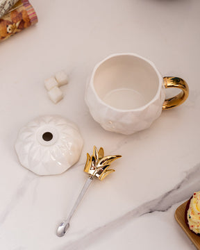 'Pineapple' Coffee Mug - White