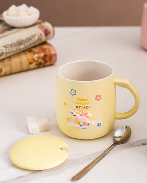 'Unicorn' Coffee Mug - Yellow