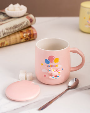 'Unicorn' Coffee Mug - Pink