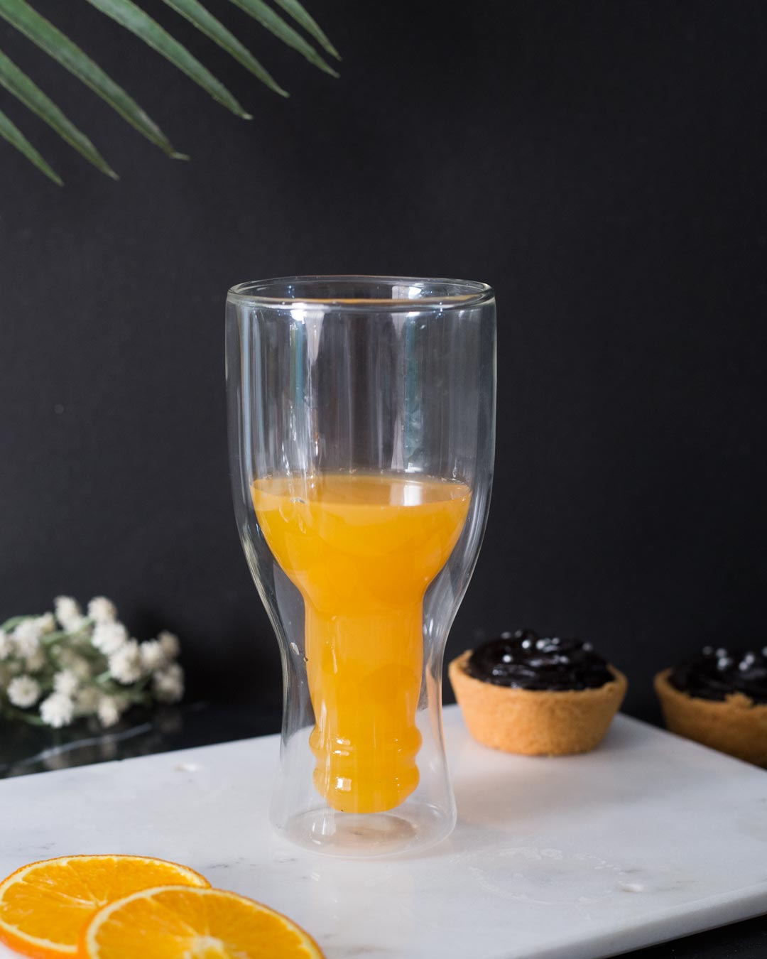 Double-Walled Longneck Drinking Glass - The Decor Kart