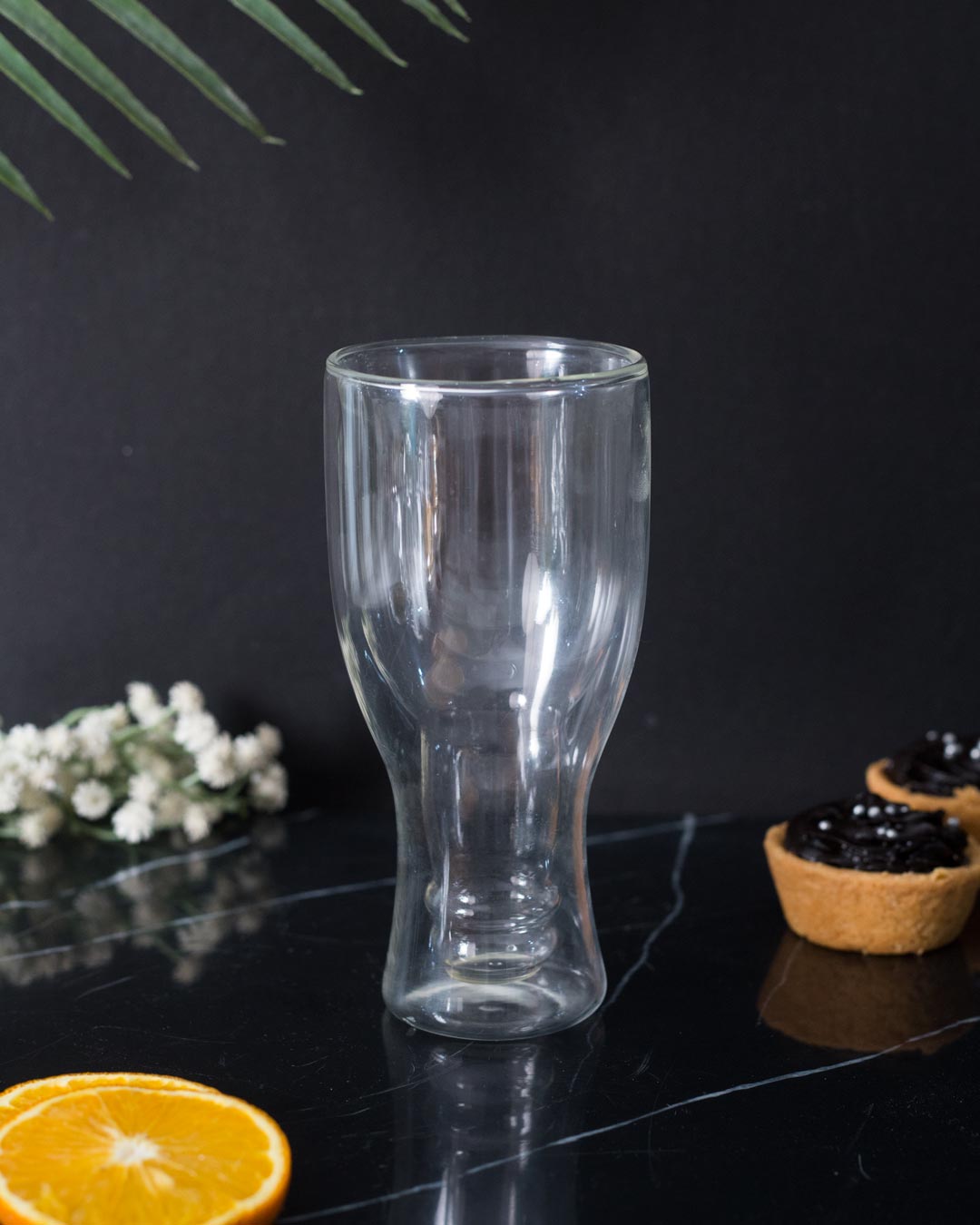 Double-Walled Longneck Drinking Glass