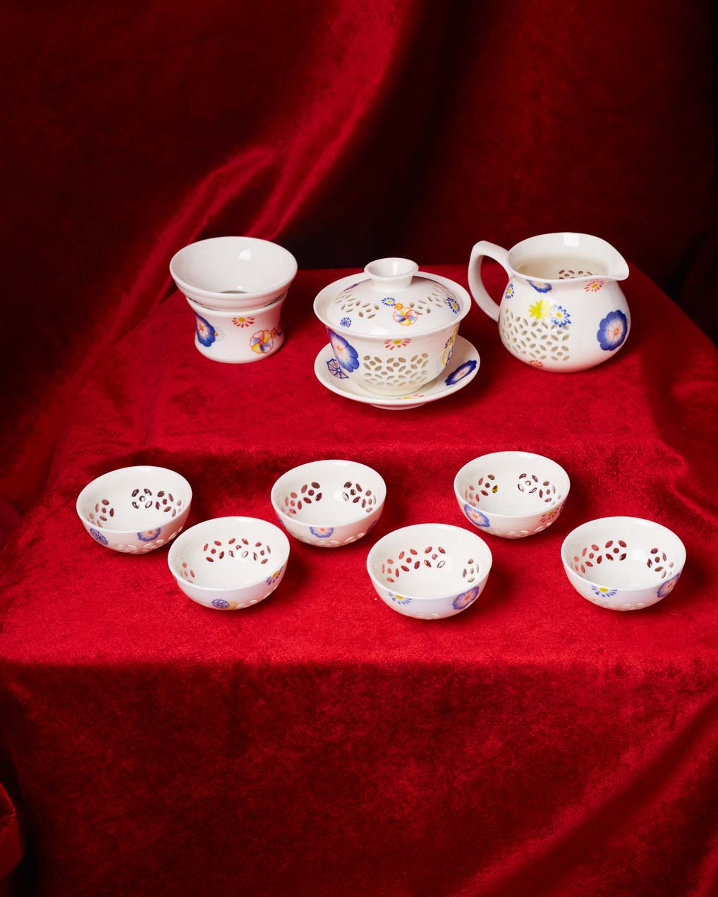 Oriental Ceremonial Tea Set - The Decor Kart
