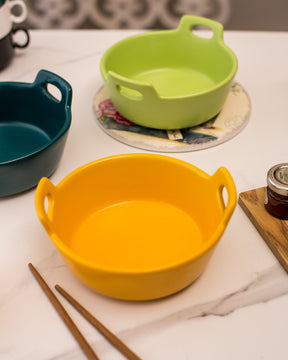 Monochrome Baking Dish - Yellow