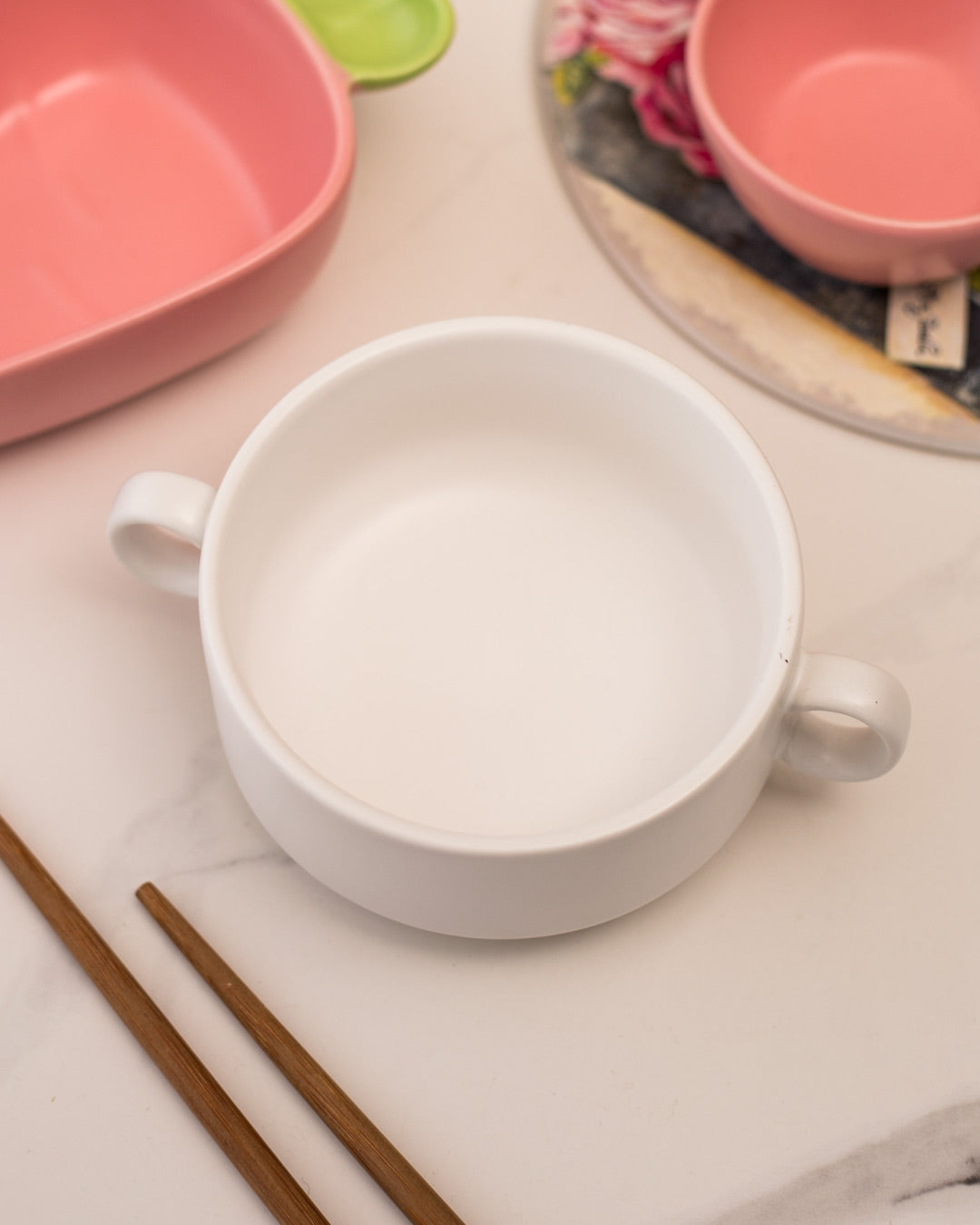 Monochrome Baking Dish - White