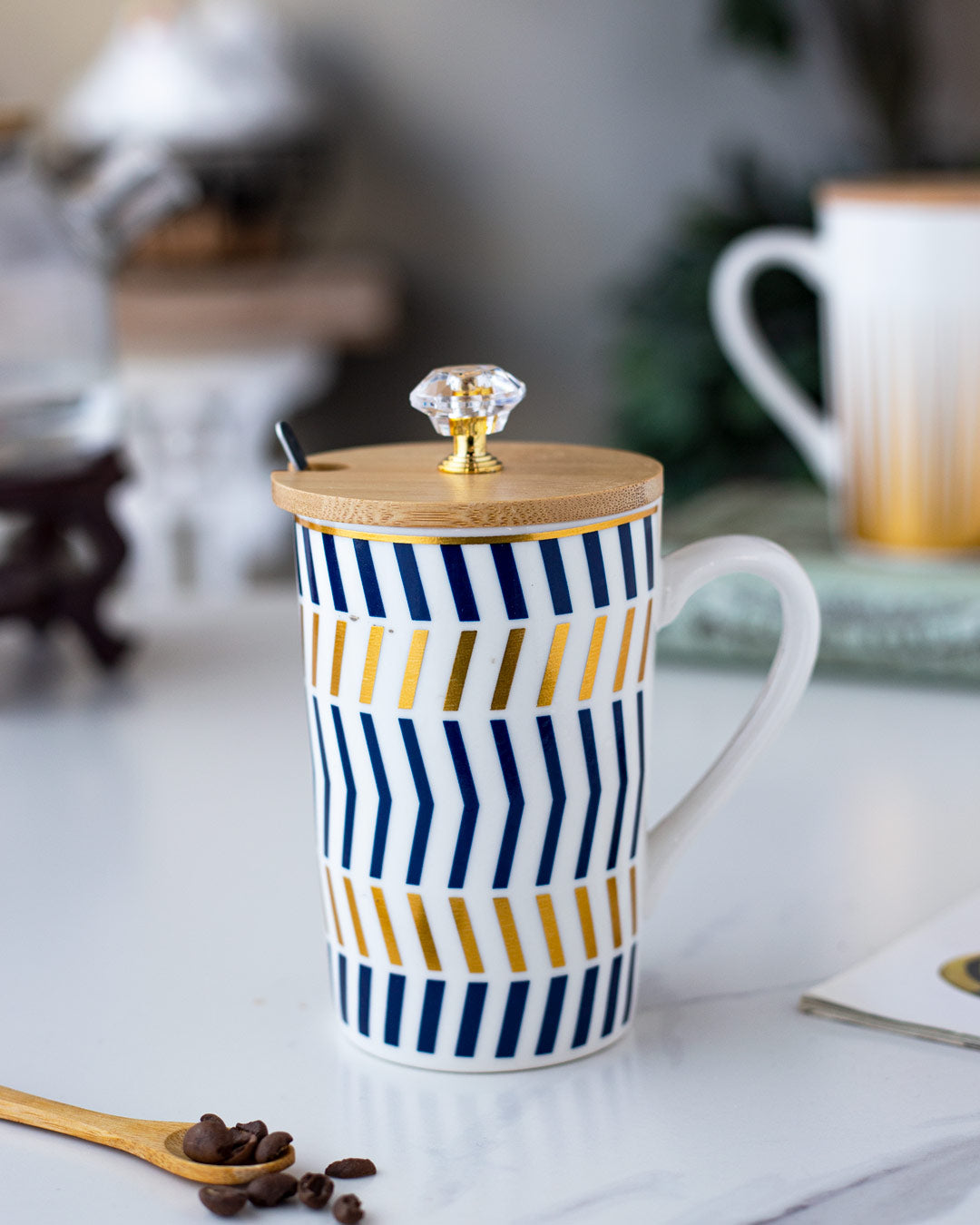 'Geometric Pattern' Coffee Mug