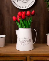 'A Bold Success' Watering Can Planter
