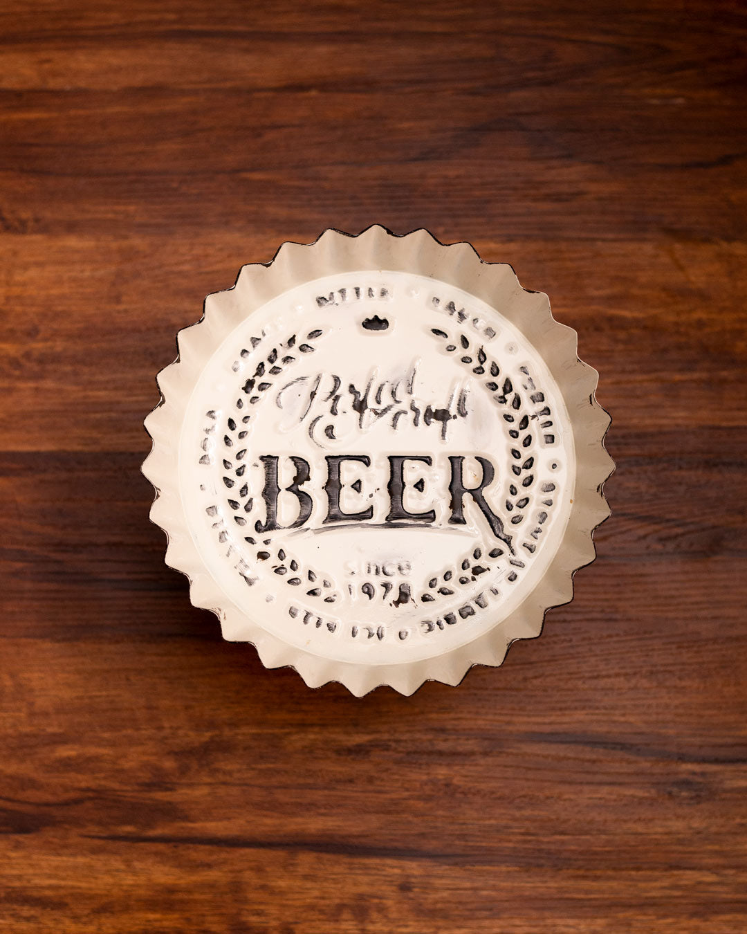 Farmhouse Pedestal Server - The Decor Kart 