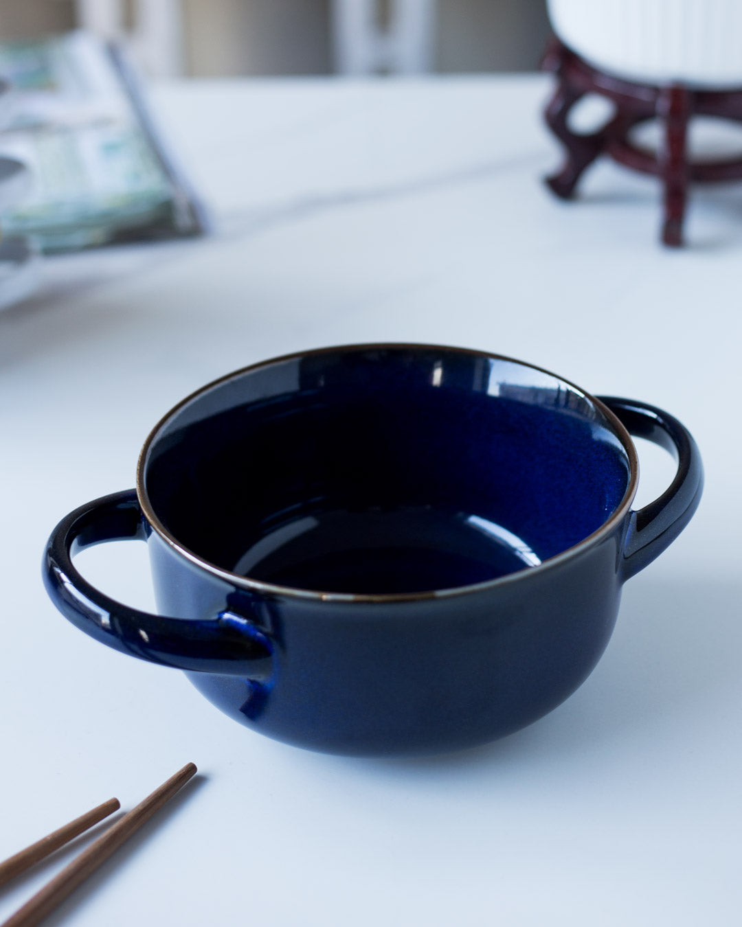Furleigh - Double Handle Soup Bowl