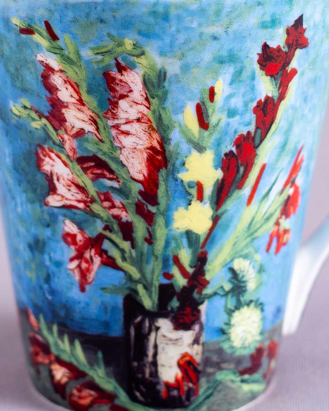 'Gladiolus' Vincent Van Gogh Painting Coffee Mug