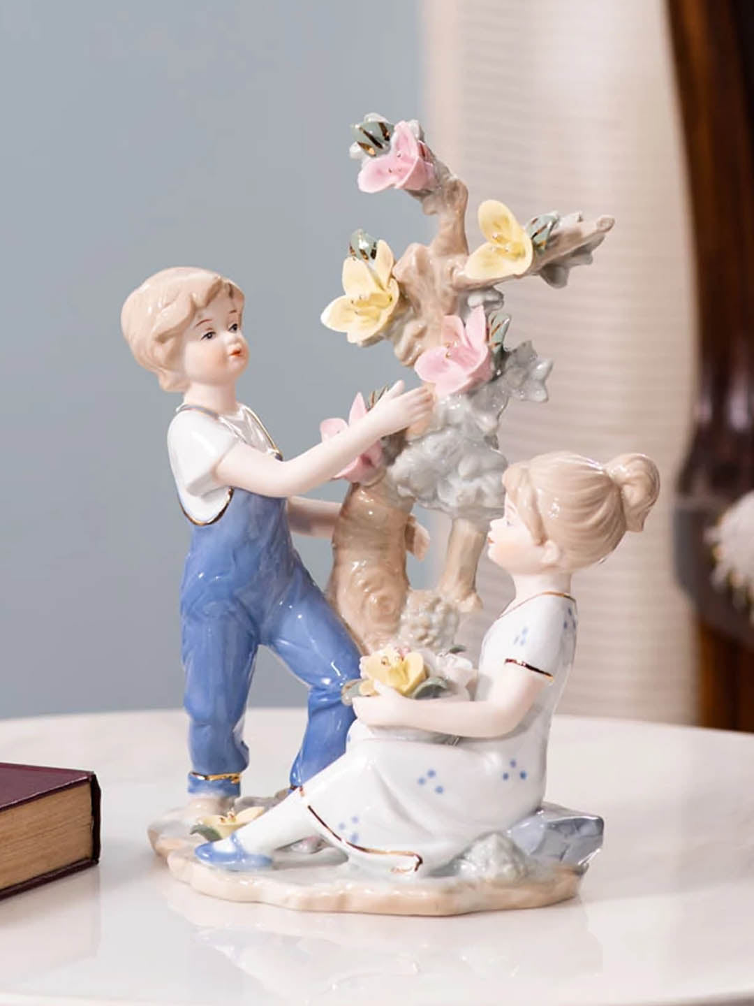 Childhood Dream - Fine Porcelain Figurine - The Decor Kart 