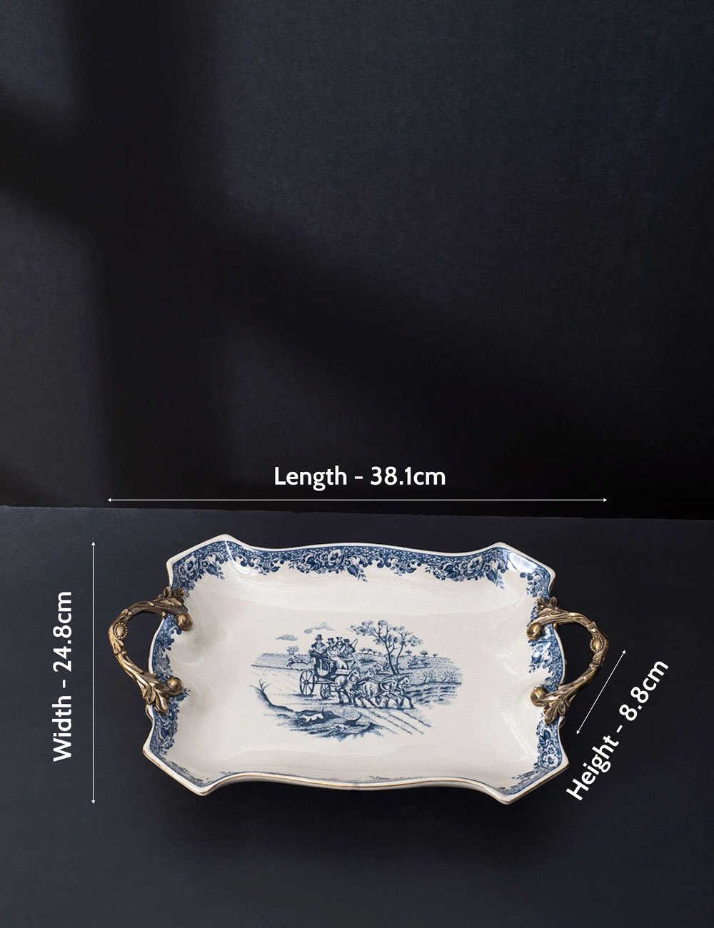 'Yorkshire' Victorian Ornamental Tray - The Decor Kart