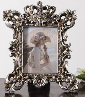 'Aristocrat' Photo Frame - Rustic Grey - The Decor Kart 