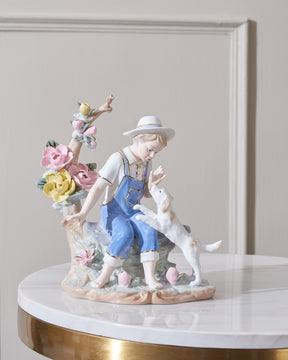 Companion - Fine Porcelain Figurine - The Decor Kart 
