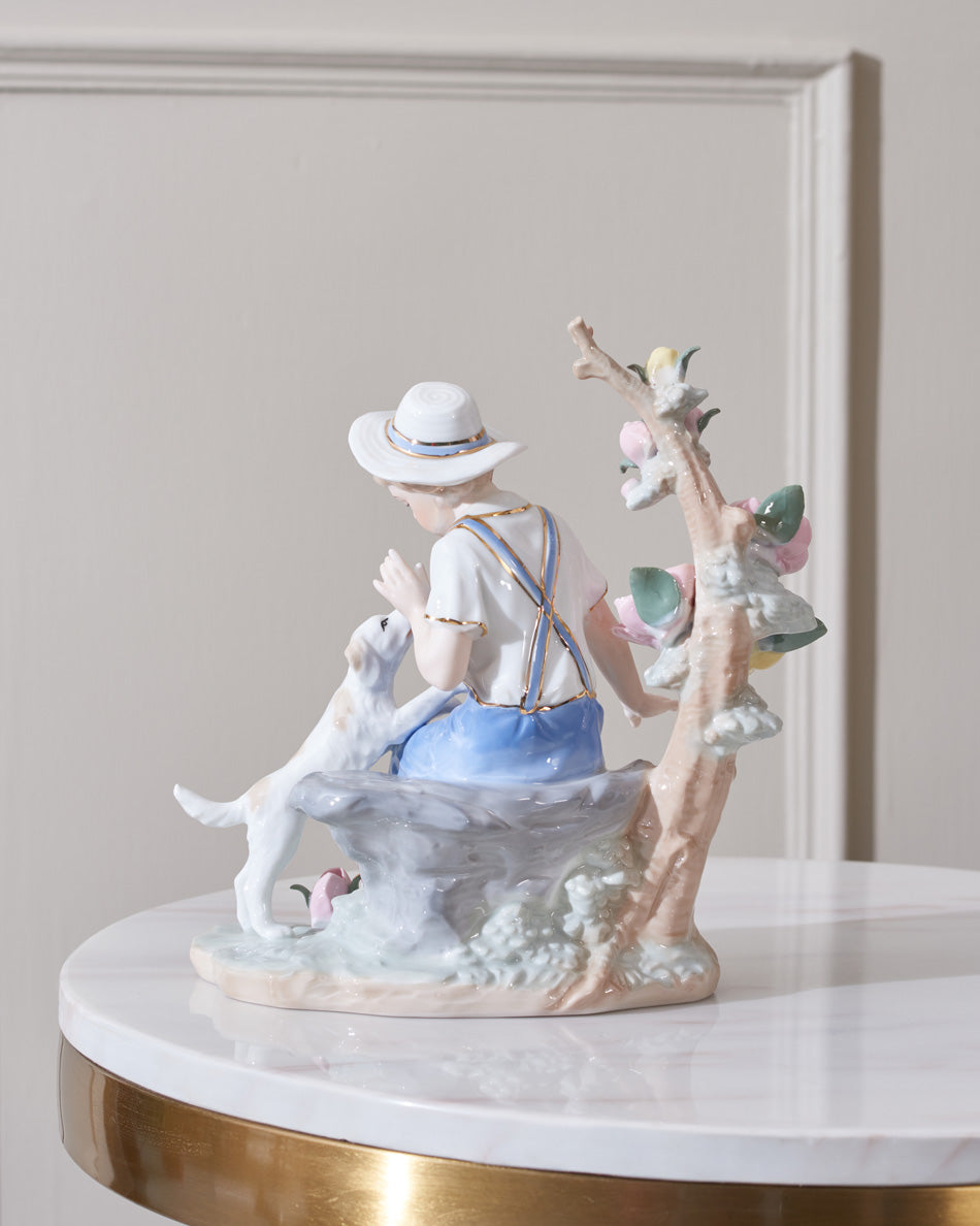 Companion - Fine Porcelain Figurine - The Decor Kart