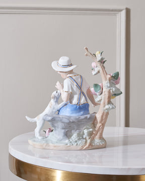 Companion - Fine Porcelain Figurine - The Decor Kart 
