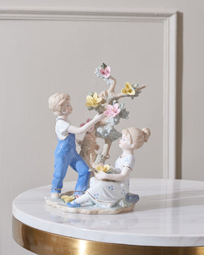 Childhood Dream - Fine Porcelain Figurine - The Decor Kart 