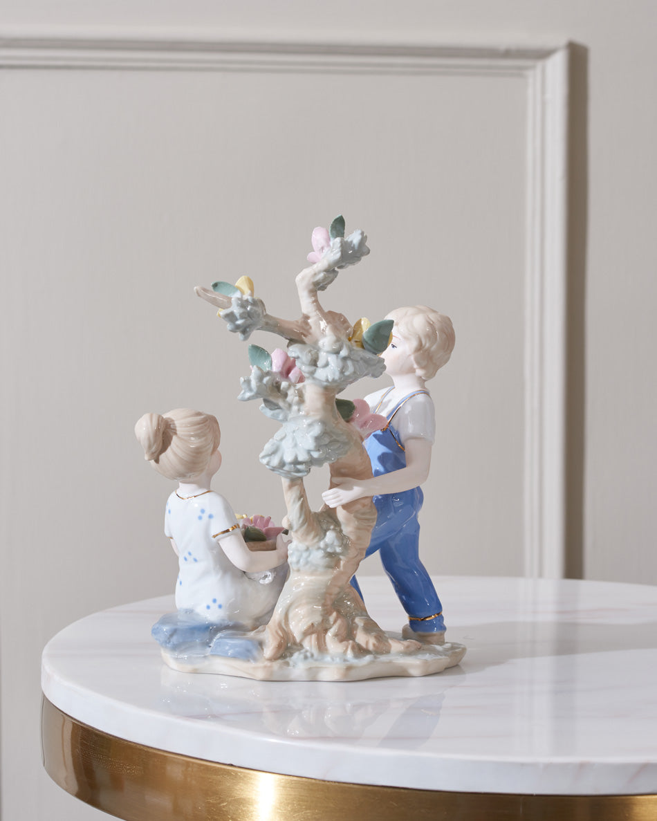 Childhood Dream - Fine Porcelain Figurine - The Decor Kart 