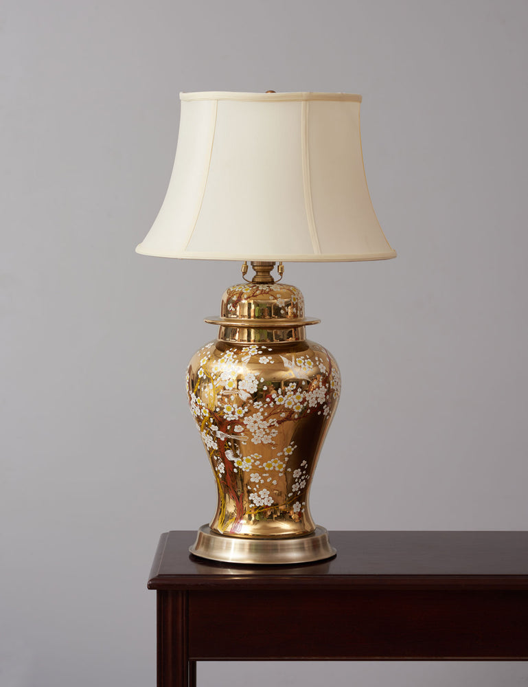 'Sakura' Gold Table Lamp