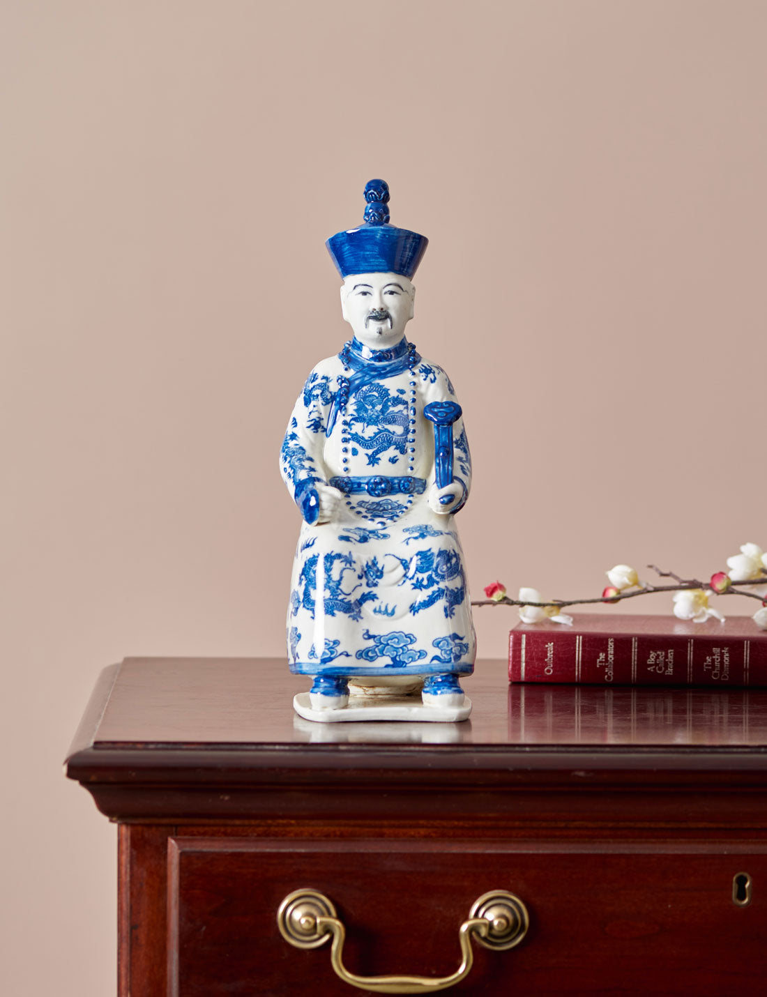 'The Qing Emperors' Porcelain Sculptures - Set of 3