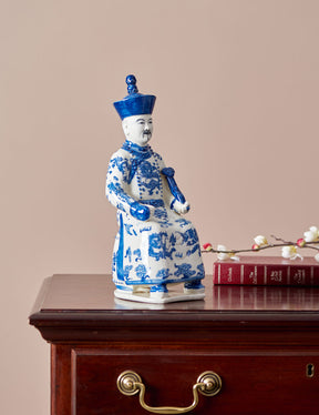 'The Qing Emperors' Porcelain Sculptures - Set of 3