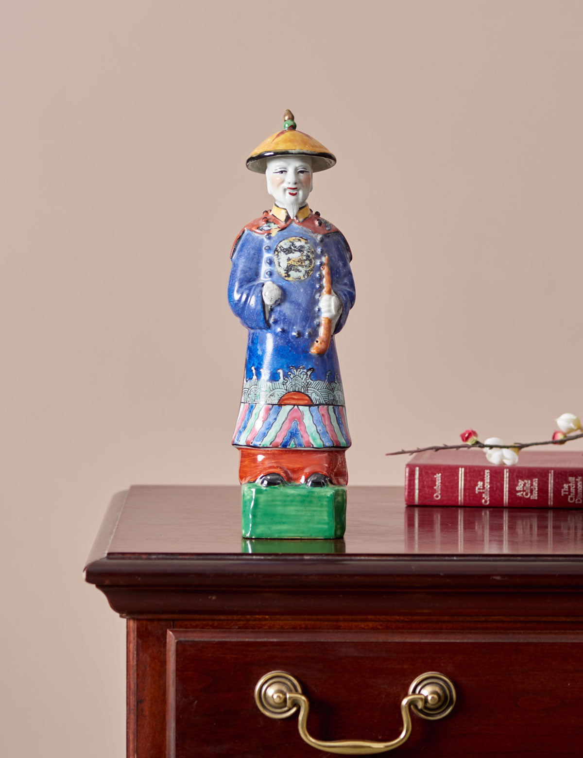'The Qing Emperors' Porcelain Sculptures - Set of 3