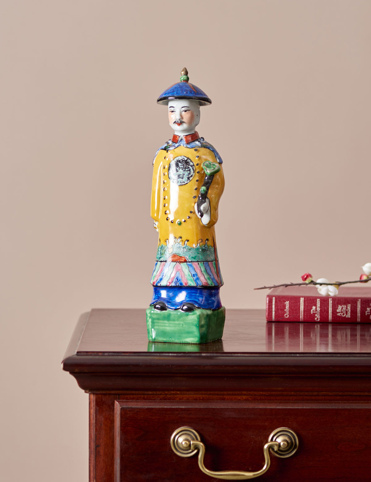 'The Qing Emperors' Porcelain Sculptures - Set of 3